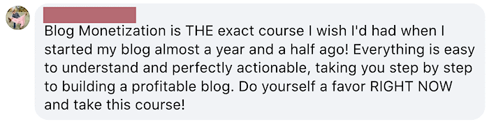 best blogging course