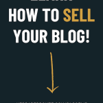 how to sell your blog course